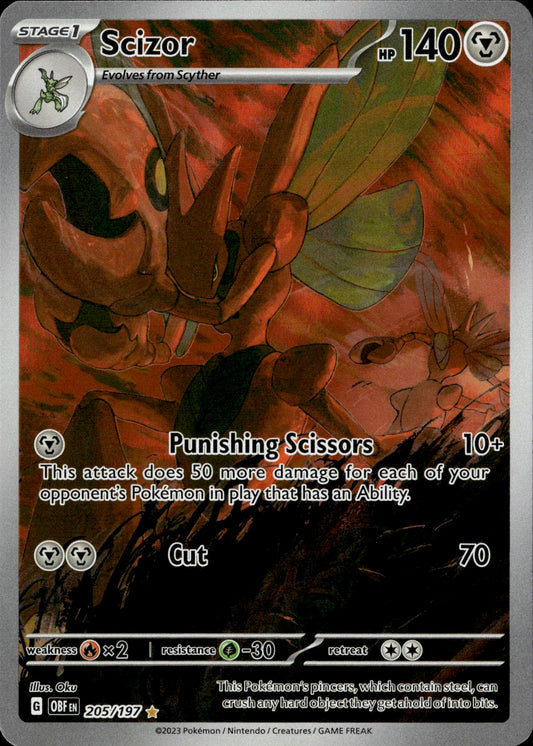 Scizor 205/197 [Obsidian Flames]