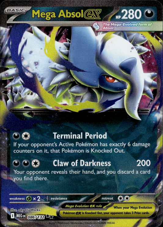 Mega Absol ex 086/132 [Mega Evolution]