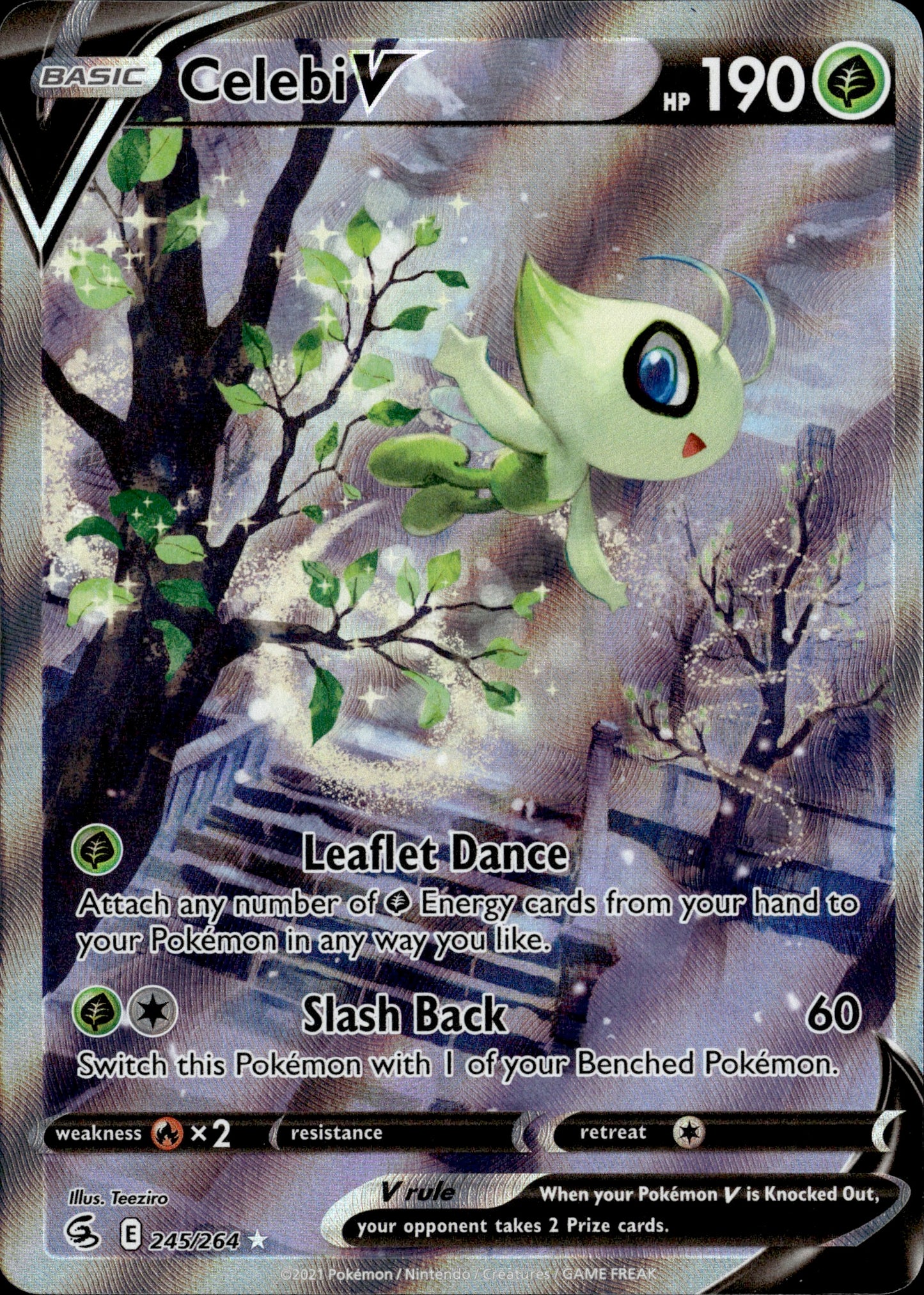 Celebi V 245/264 [Fusion Strike]