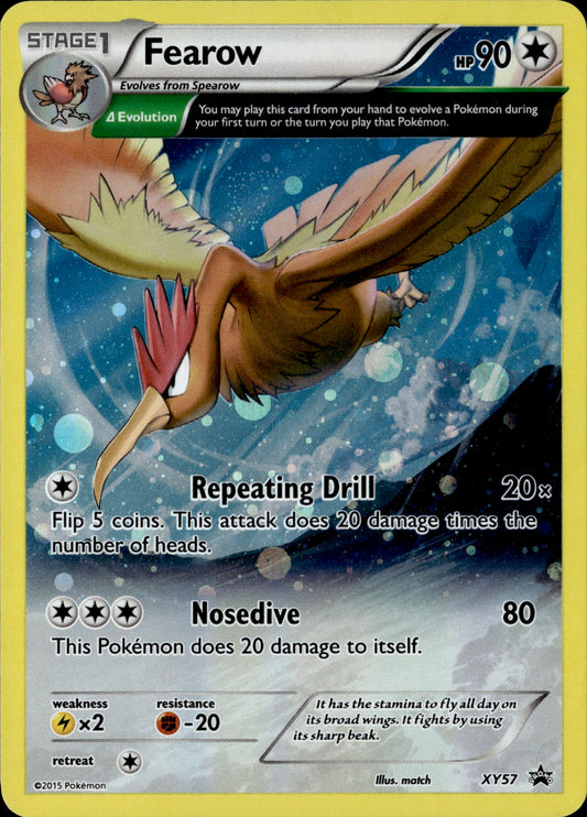 Fearow Holo XY57 Black Star Promo