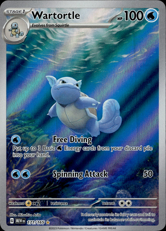 Wartortle 171/165 [151 Mew]