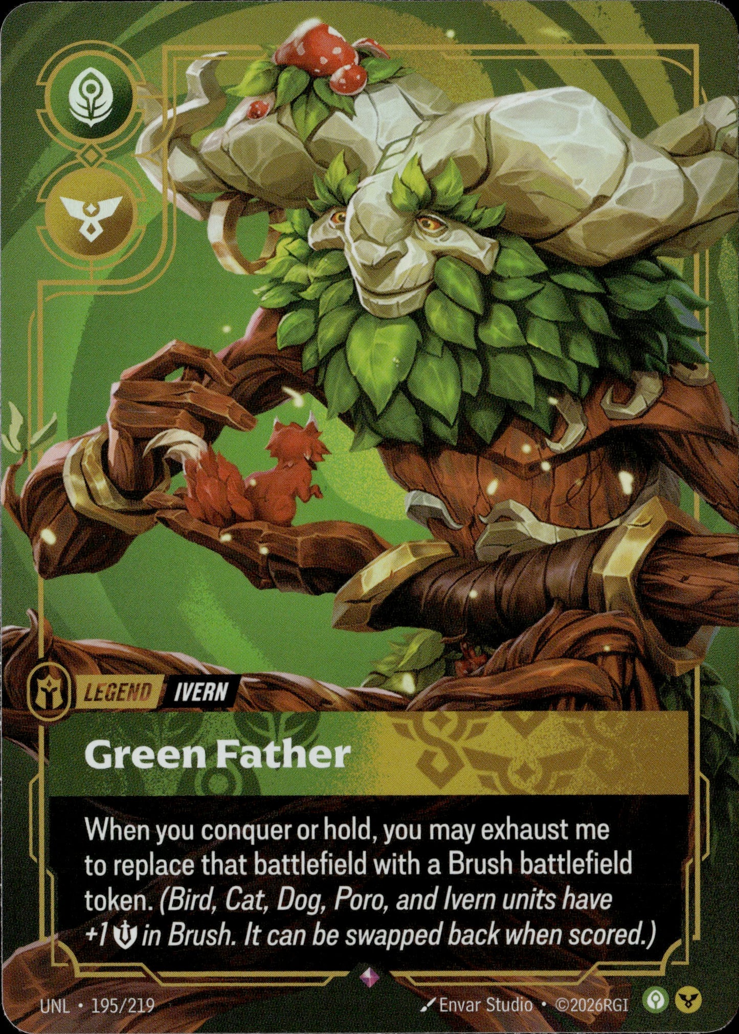 Ivern - Green Father 195/219 [Unleashed]