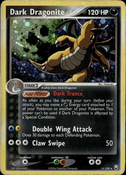 Dark Dragonite Holo 15/109 [Team Rocket Returns] *Heavy Played