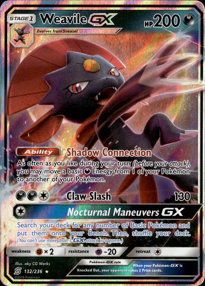 Weavile GX 132/236 [Unified Minds]