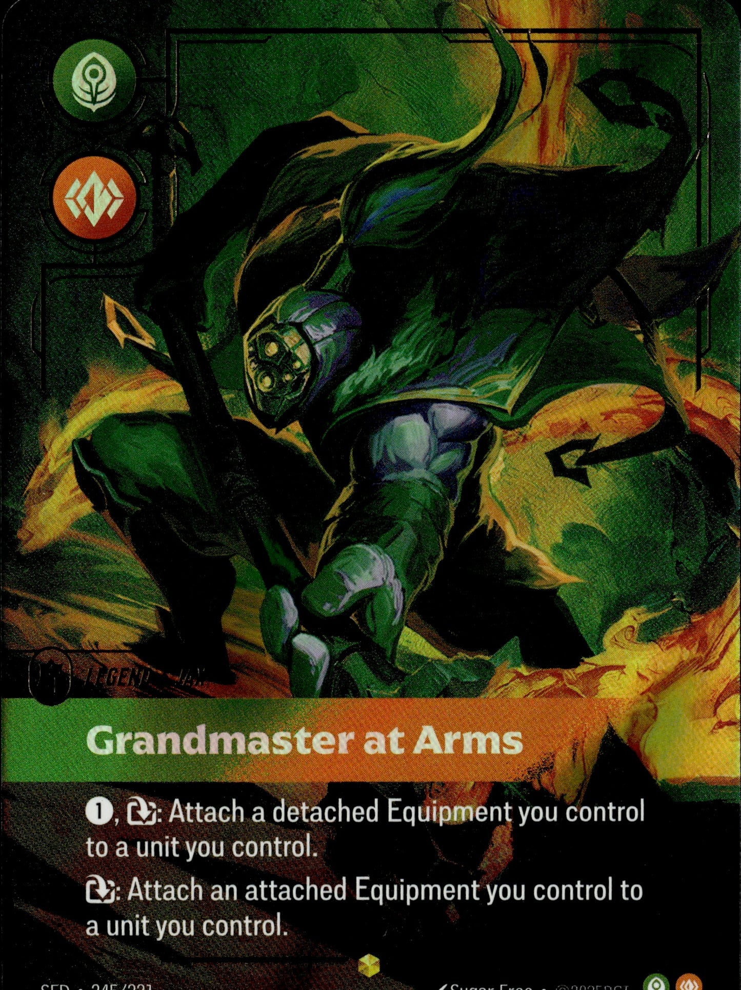 Jax - Grandmaster at Arms 245/221 Over Numbered [Spiritforged]
