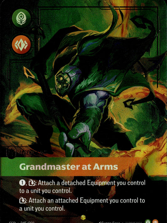 Jax - Grandmaster at Arms 245/221 Over Numbered [Spiritforged]