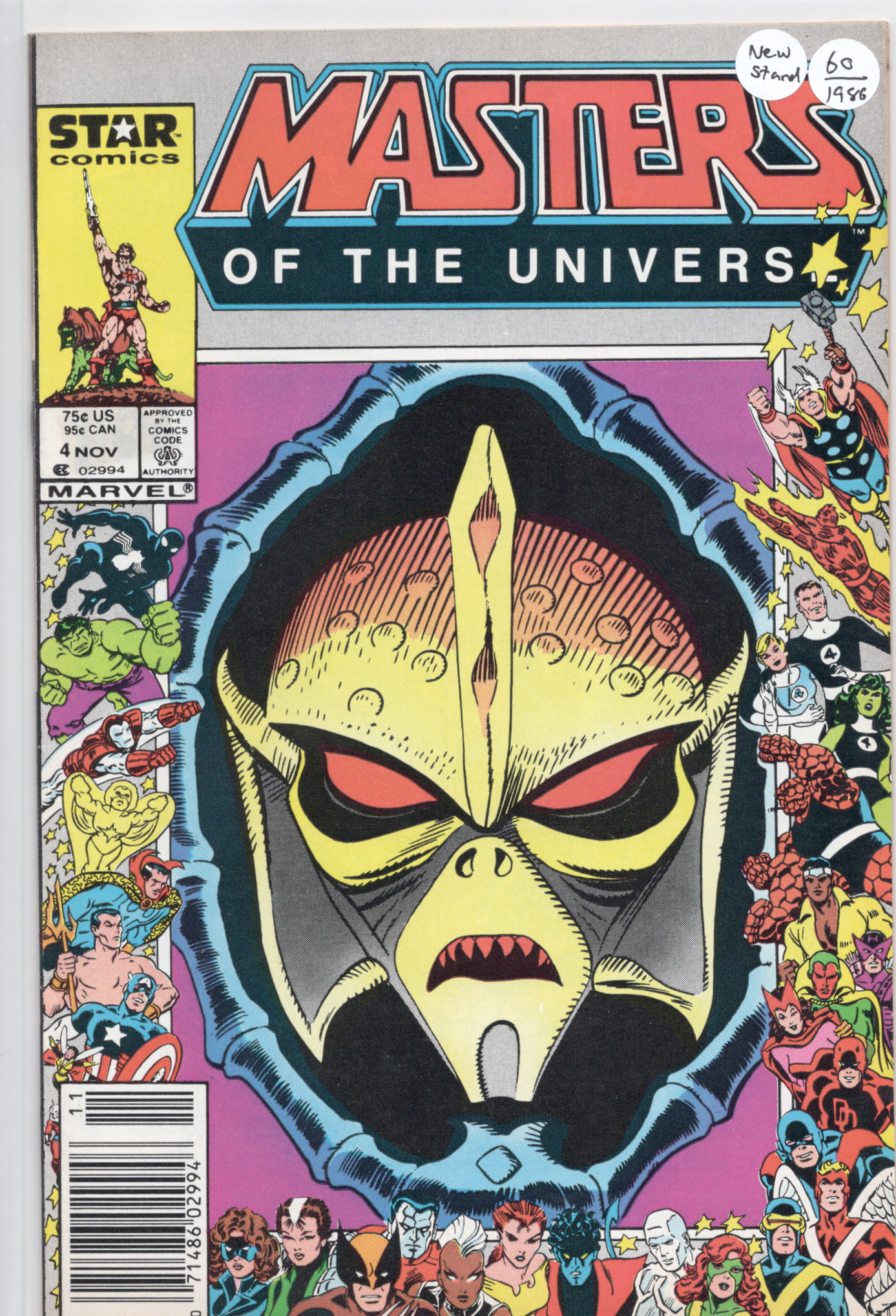 Masters of the Universe #4 1986