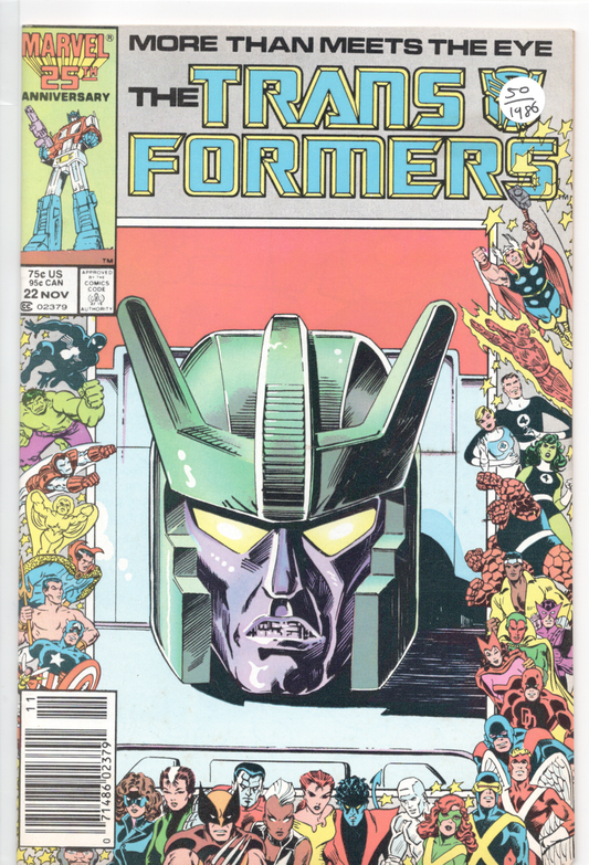 The Transformers #22 1986
