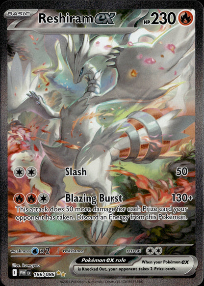 Reshiram ex 166/086 [White Flare]