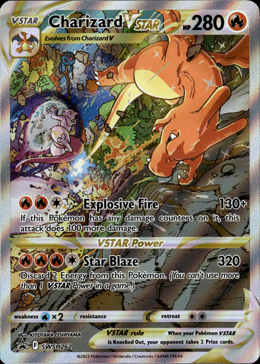 Charizard Vstar SWSH262 Black Star Promo