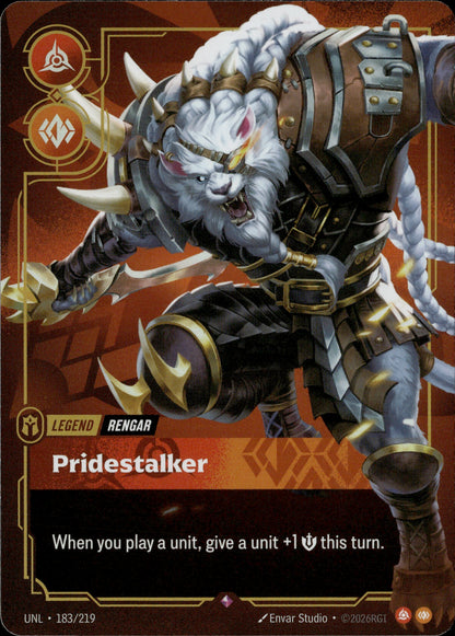 Rengar - Pridestalker 183/219 [Unleashed]