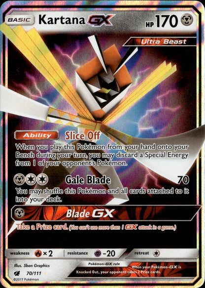 Kartana GX 70/111 [Crimson Invasion]