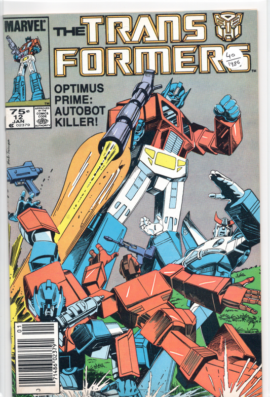 The Transformers #12 1986