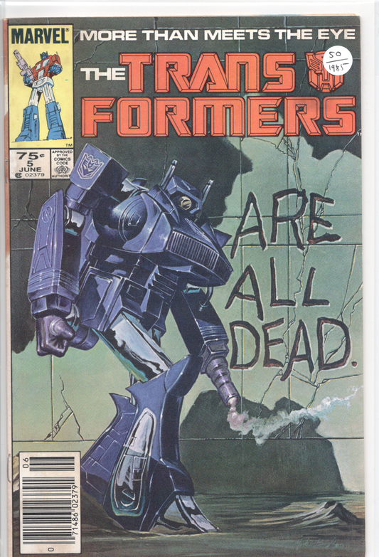 The Transformers #5 1985