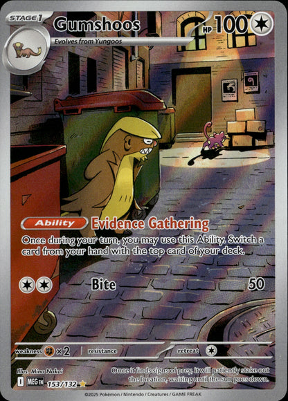 Gumshoos 153/132 [Mega Evolution]