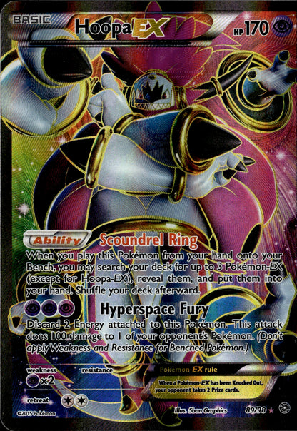 Hoopa EX 89/98 [Ancient Origins] Texture Shift Error