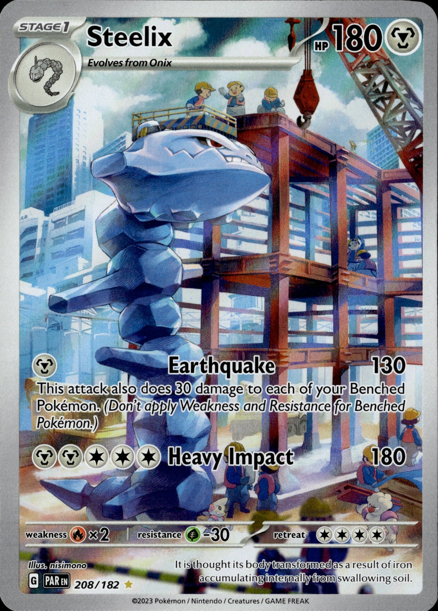 Steelix 208/182 [Paradox Rift]