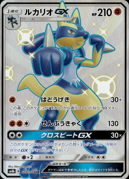 Lucario GX 224/150 [sm8b] Japanese