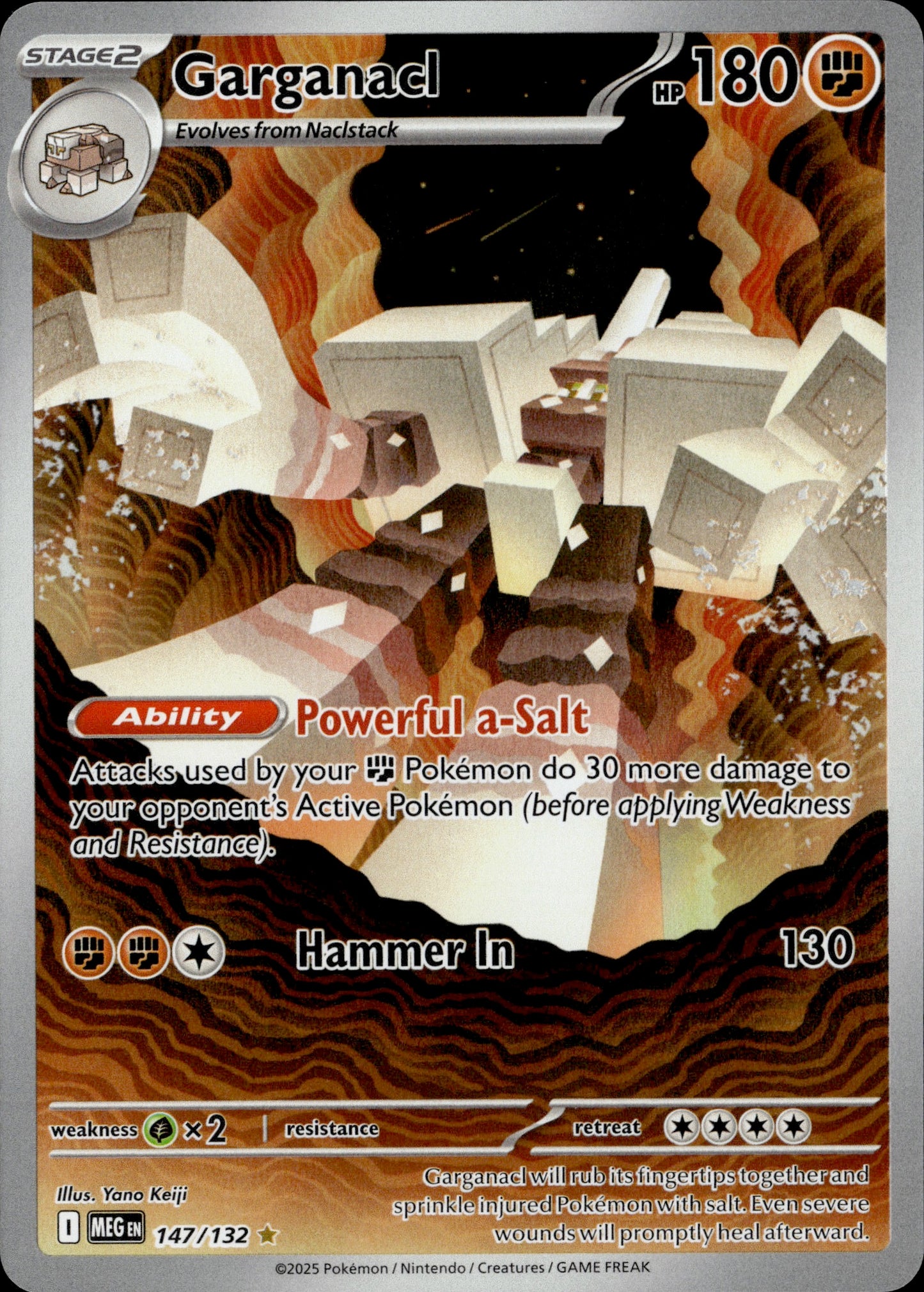 Garganacl 147/132 [Mega Evolution]
