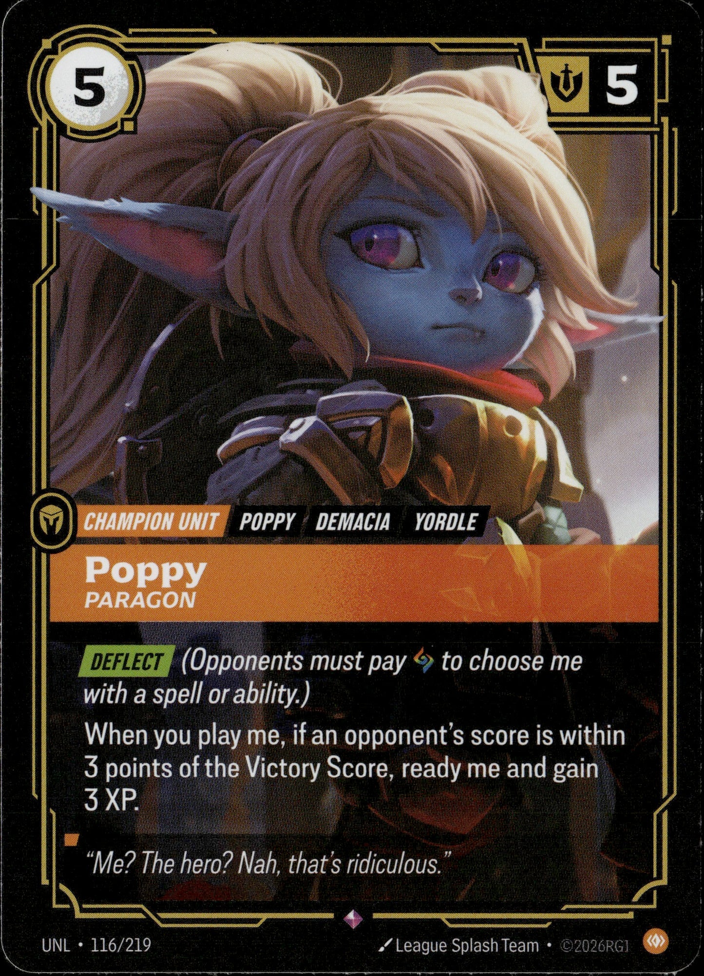 Poppy - Paragon 116/219 [Unleashed]