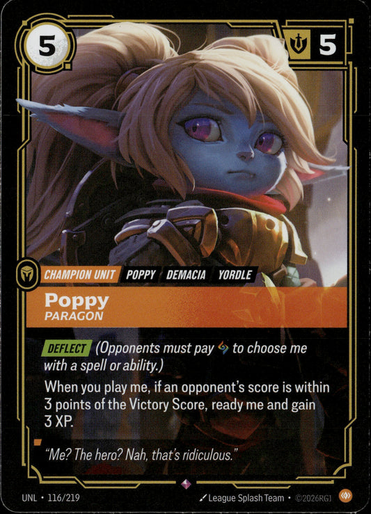 Poppy - Paragon 116/219 [Unleashed]