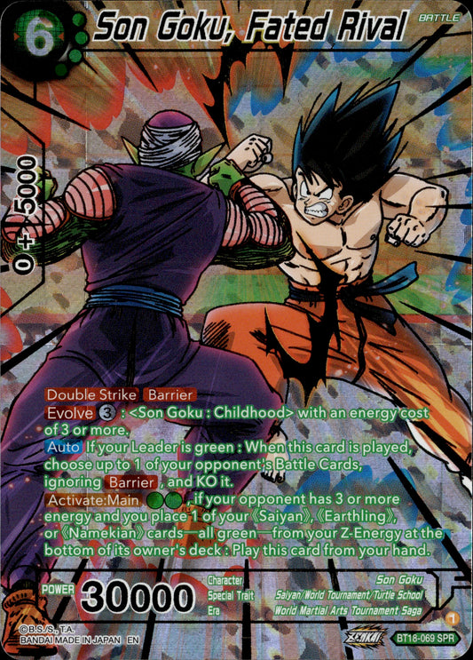 Son Goku, Fated Rival BT18-069 SPR