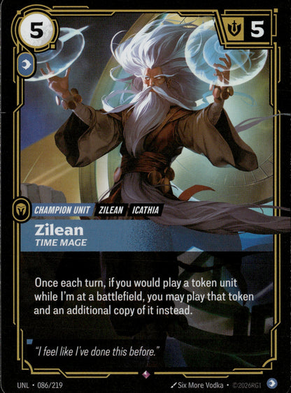 Zilean - Time Mage 086/219 [Unleashed]