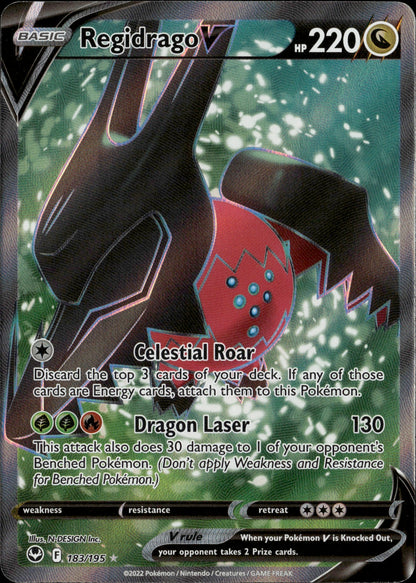 Regidrago V 183/195 [Silver Tempest]