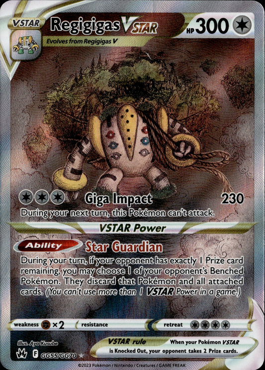 Regigigas Vstar GG55/GG70 [Crown Zenith]