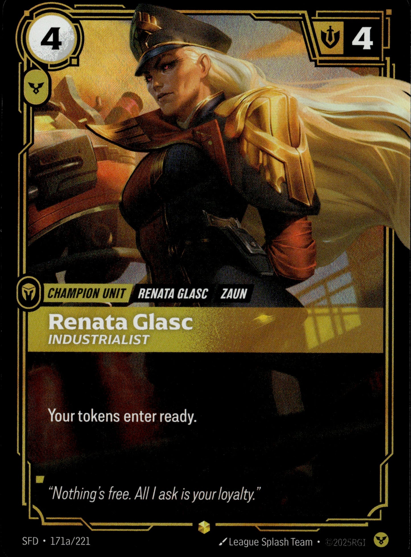 Renata Glasc - Industrialist 171a/221 Alternate Art [Spiritforged]