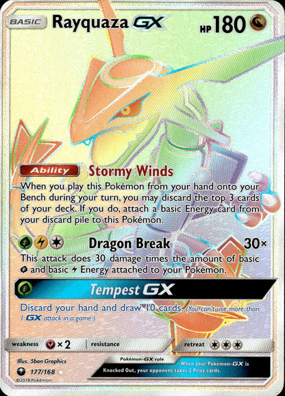 Rayquaza GX 177/168 [Celestial Storm]
