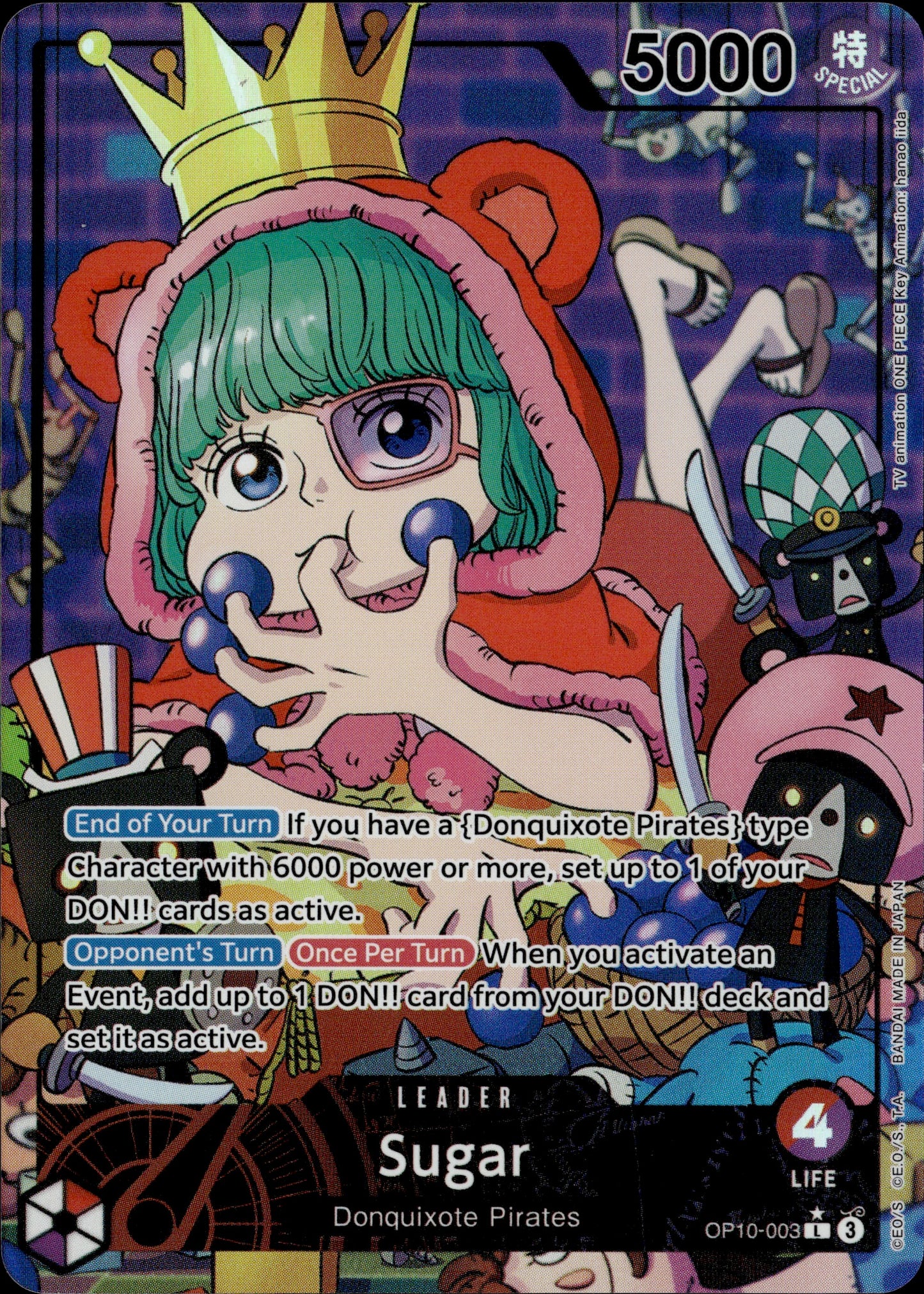 Sugar OP10-003 Alternate Art