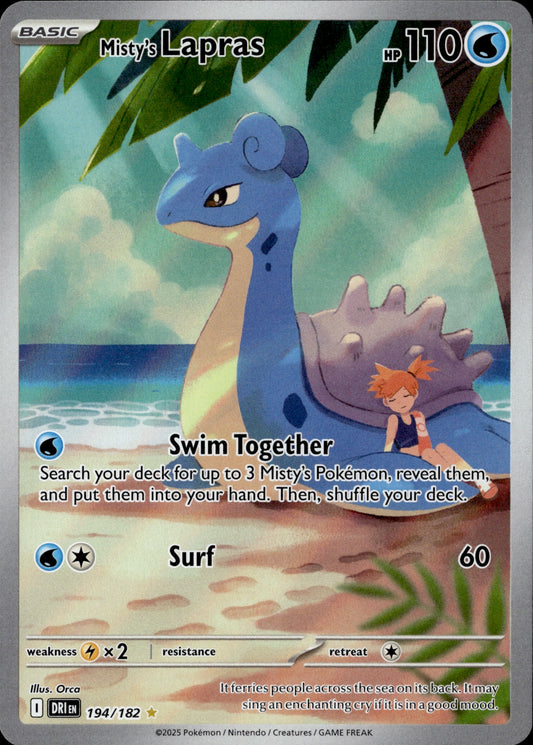 Misty's Lapras194/182 [Destined Rivals]