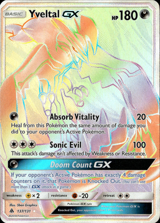 Yveltal GX 137/131 [Forbidden Light]