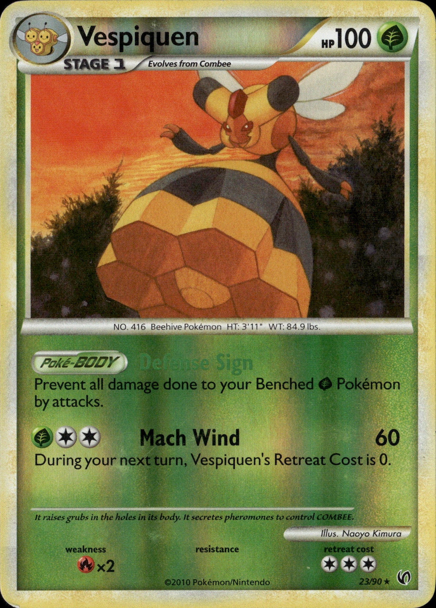 Vespiquen Reverse Holo 233/90 [Undaunted]