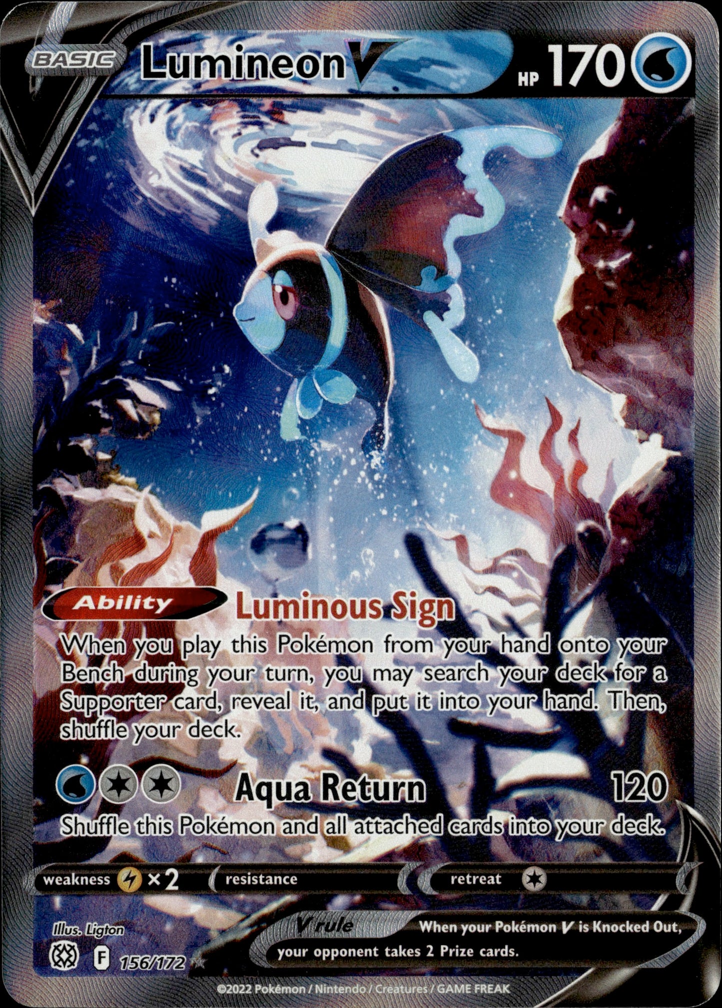 Lumineon V 156/172 [Brilliant Stars]