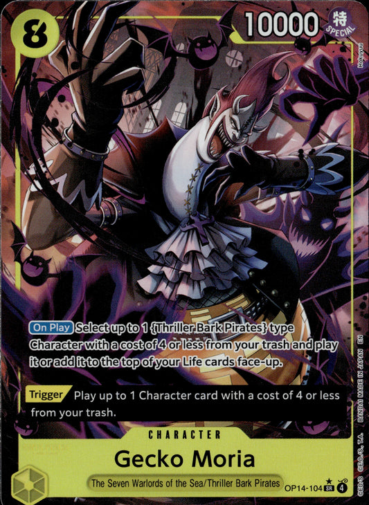 Gecko Moria Alternate Art OP14-104