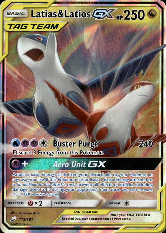Latias & Latios GX 113/181 [Team Up]