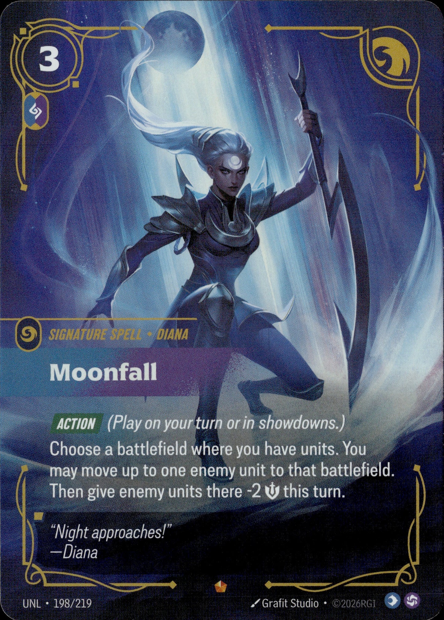 Diana - Moonfall 198/219 [Unleashed]