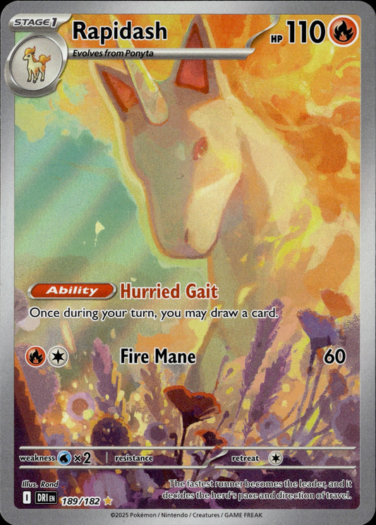 Rapidash 189/182 [Destined Rivals]