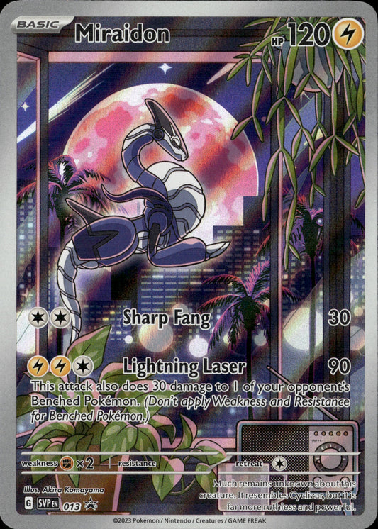 Miraidon SVP013 Black Star Promo