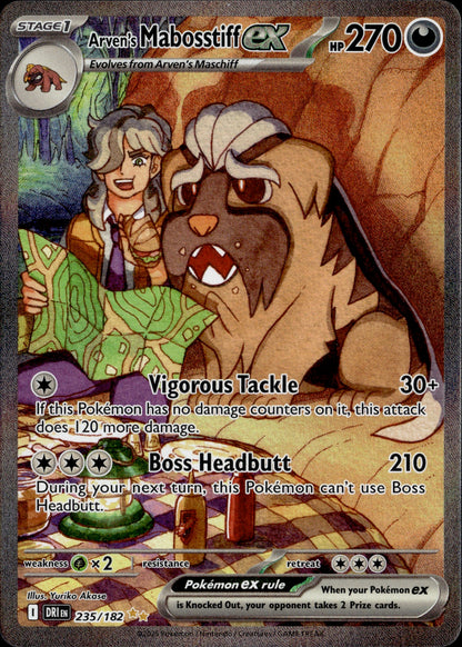 Arven's Mabostiff ex 235/182 [Destined Rivals]