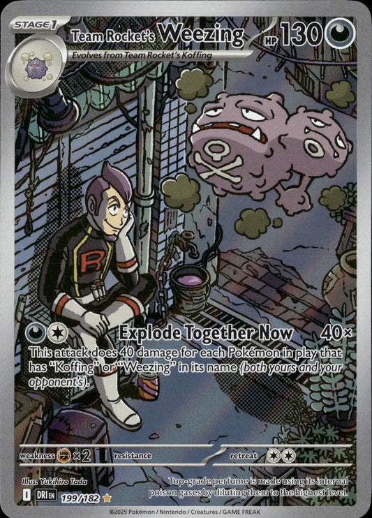 Team Rocket's Weezing 199/182 [Destined Rivals]