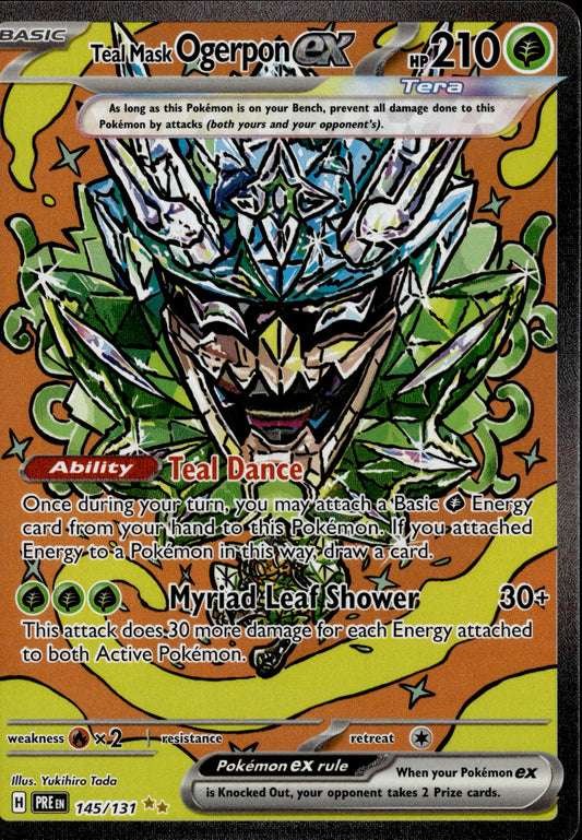 Teal Mask Ogerpon ex 145/131 [Prismatic Evolution]