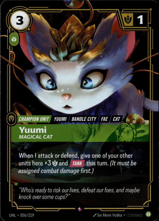 Yuumi - Magical Cat 056/219 [Unleashed]