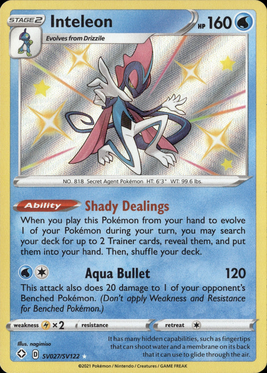 Inteleon SV027/SV122 [Shining Fates]