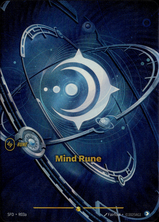 Mind Rune R03a Alternate Art [Spiritforged]