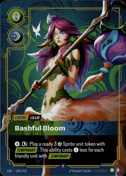 Lillia - Bashful Bloom 189/219 [Unleashed]