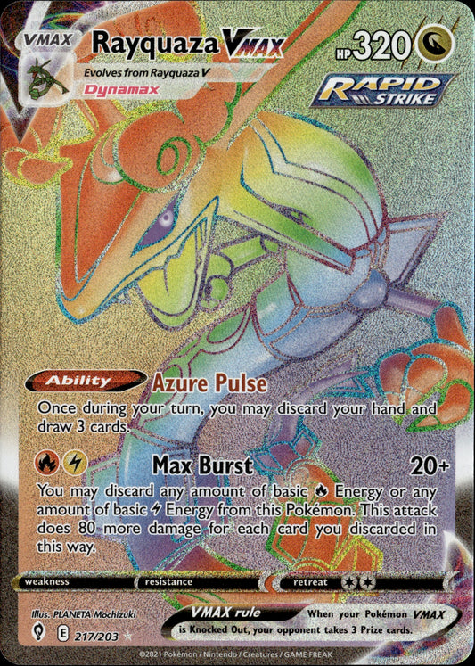 Rayquaza VMAX 217/203 [Evolving Skies]