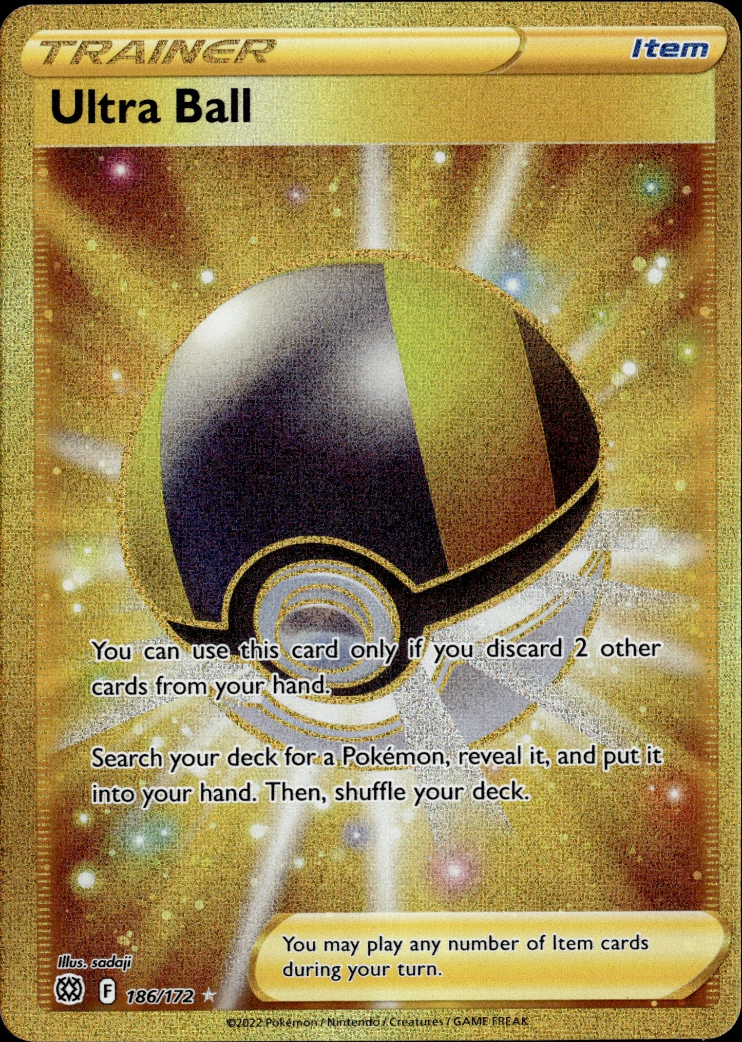 Ultra Ball 186/172 [Brilliant Stars]